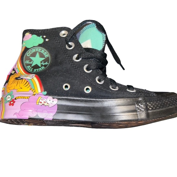 Converse Notebook Print Chuck Taylor All Star Hi Top Sneaker Shoes men 4 women 6 - Picture 4 of 7